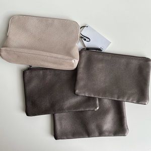 4 NWT Laura Mercier Cosmetic Pouches